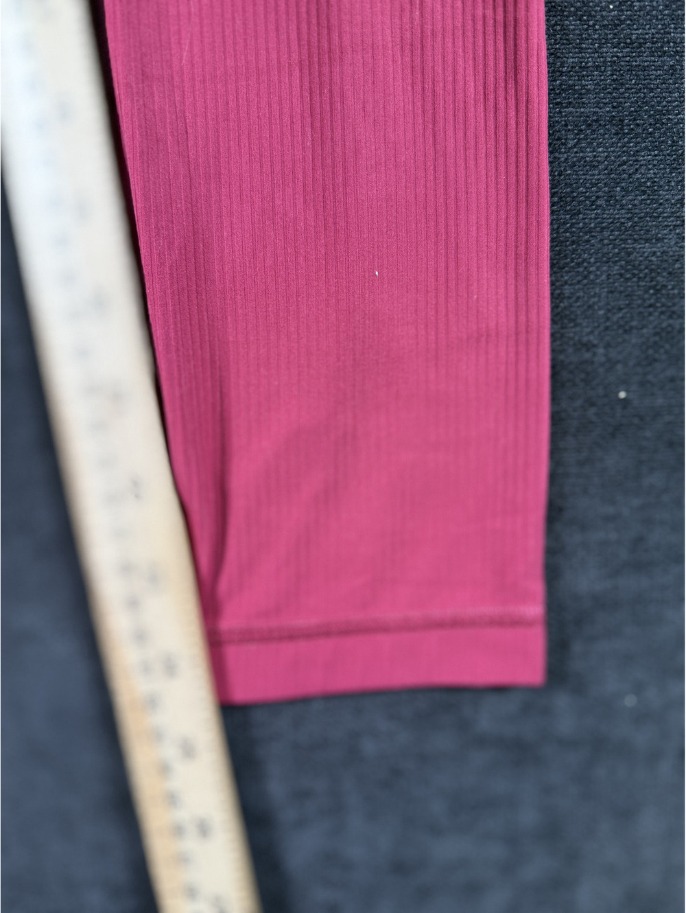 Lululemon Align Ribbed High-Rise Leggings Raspberry, Size 4 - Picture 2 of 6